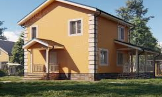 Закажите проект дома 8 на 8 двухэтажного в Лиски - Строй-Лск, доступная цена от 3603 рублей