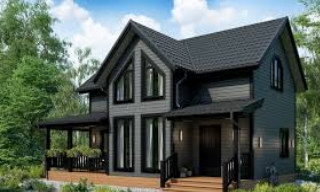 Проекты каркасных домов с террасой от 3603 рублей | Строй-Лск