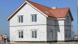 Построить двухэтажный дом из газобетона в Лиски - Строй-Лск от 133809 рублей