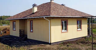 Одноэтажный дом из панелей под ключ в Лиски - Строй-Лск от 133809 рублей